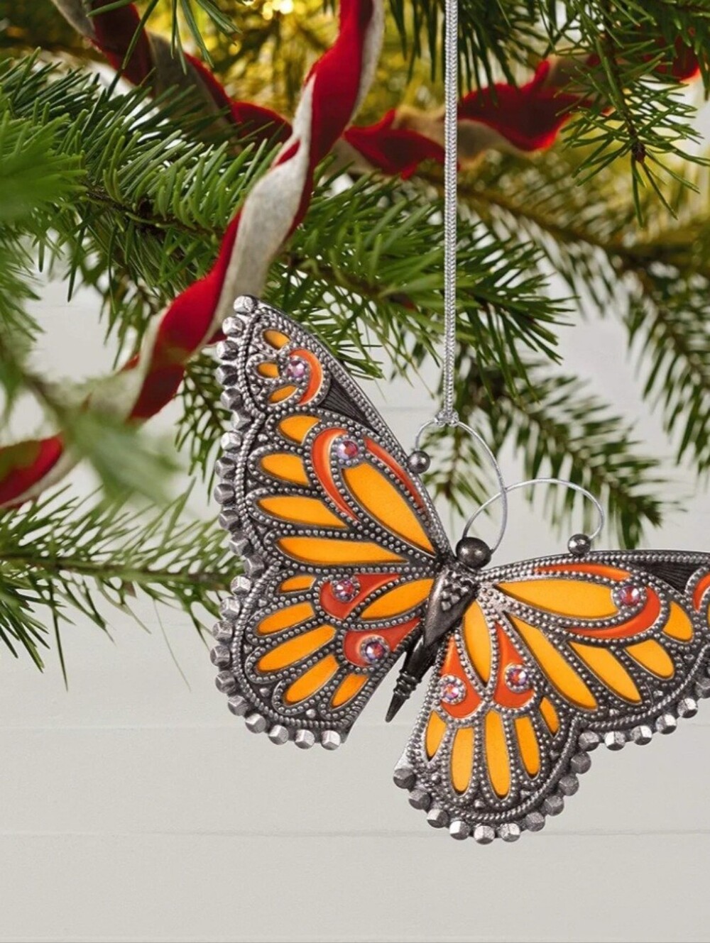 Hallmark Monarch Butterfly Chritmas Ornament